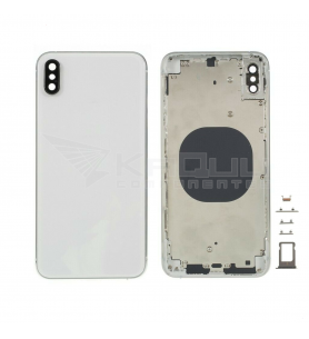 Chasis Carcasa Marco Y Tapa para Iphone Xs Max A1921 Blanco