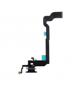 Flex Conector Carga para Iphone X A1865 A1901 A1902 Negro