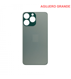 Tapa Batería Back Cover Agujero Grande para Iphone 13 Pro A2483 Verde