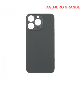 Tapa Batería Back Cover Agujero Grande para Iphone 13 Pro A2483 Negro