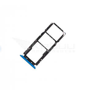Soporte Bandeja Sim / Micro Sd para Xiaomi Mi A2 Lite / Redmi 6 Pro Color Azul