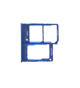 Soporte Bandeja Sim / Micro Sd para Samsung Galaxy A20E A202F Azul