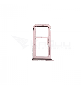 Soporte Bandeja Sim / Micro Sd para Huawei P10 Plus Rosado