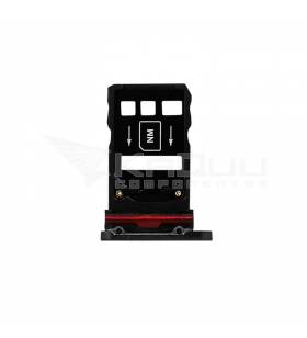 Soporte Bandeja Sim / Micro Sd para Huawei Mate 20 Pro Negro