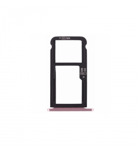 Soporte Bandeja Sim / Micro Sd para Huawei Honor 6C Nova Smart Enjoy 6S Rosa