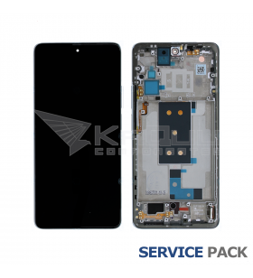 Pantalla Xiaomi 11T 5G, 11T Pro Plata con Marco Lcd 21081111RG 560003K11R00 Service Pack