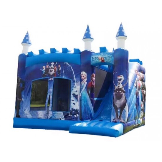 Ice Princess Jumping Castle and Slide