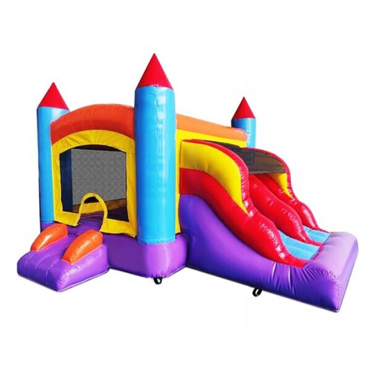 Mini Castle Bounce House Slide