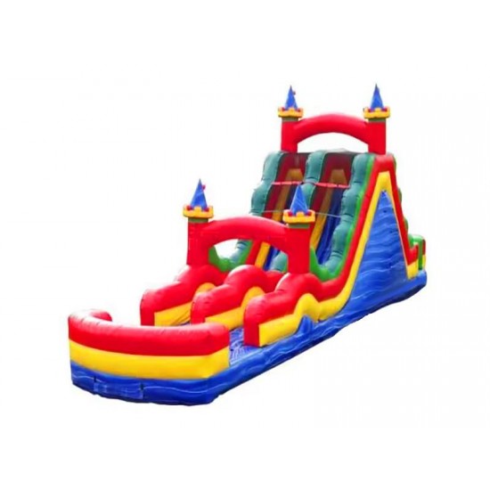 Circus Roller Coaster Dual Lane Slide