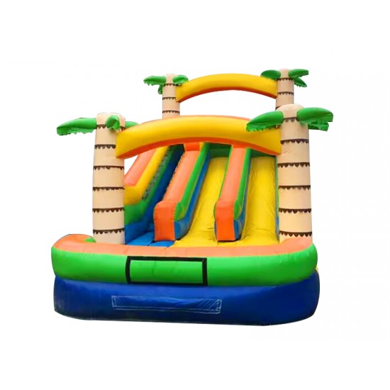 Jungle Dual Lane Water Slide