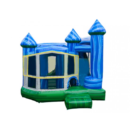 Backyard Combo Module Castle Blue Crush