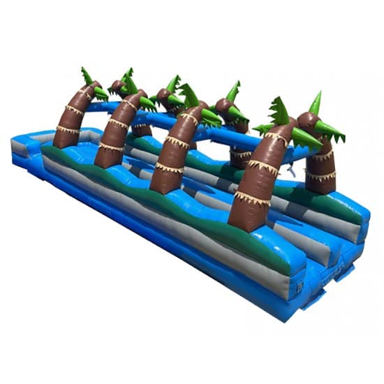 Dual Lane Palm Tree Slip n Splash