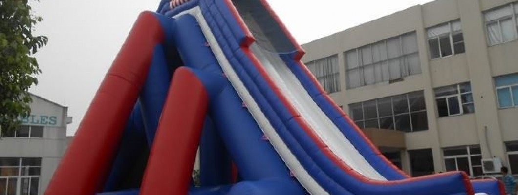 Inflatable Hippo Slide