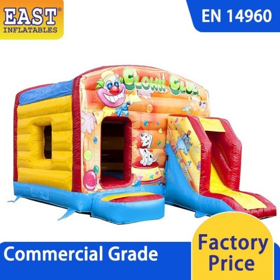 Clown Bouncy Castle With Slide