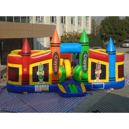 Crayon Toddler Bounce House