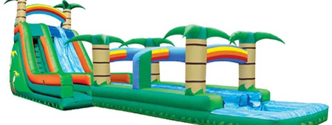 How to Remove Water from an Inflatable Water Slide?