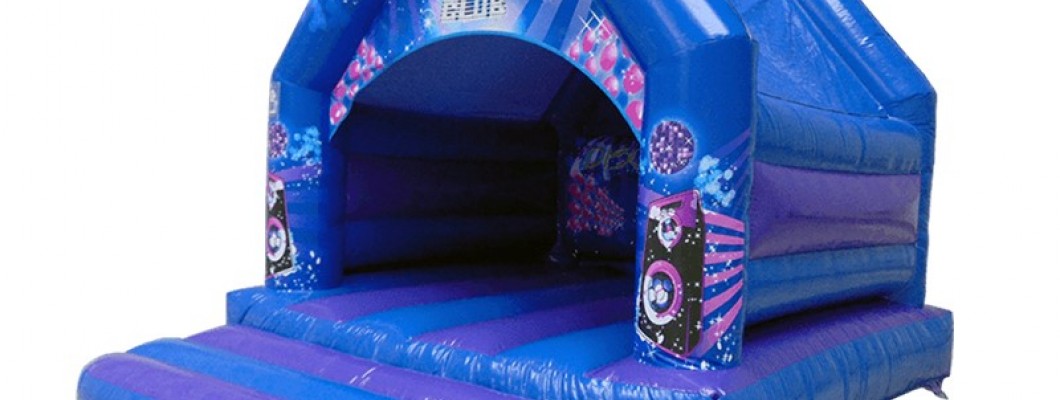 How long can you run a bouncy castle blower?