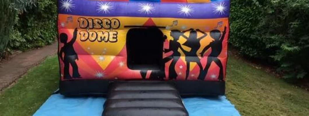 Are there any restrictions on where bouncy castles can be used?