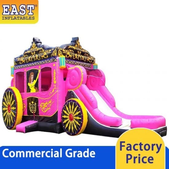 Princess Carriage Bouncy Castle