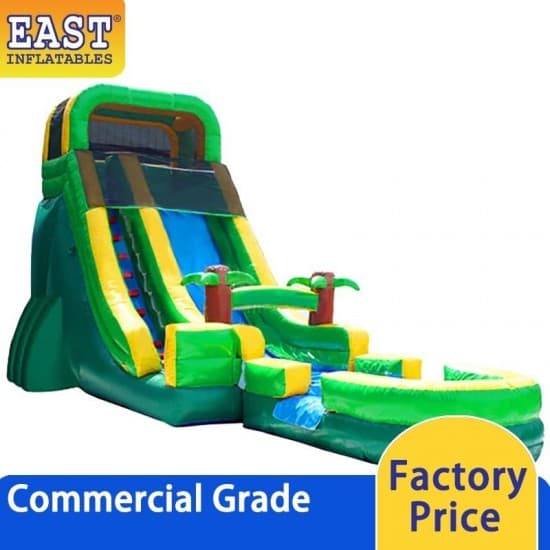 Tropical Inflatable Water Slide