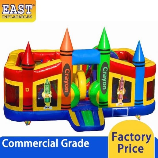 Crayon Toddler Bounce House