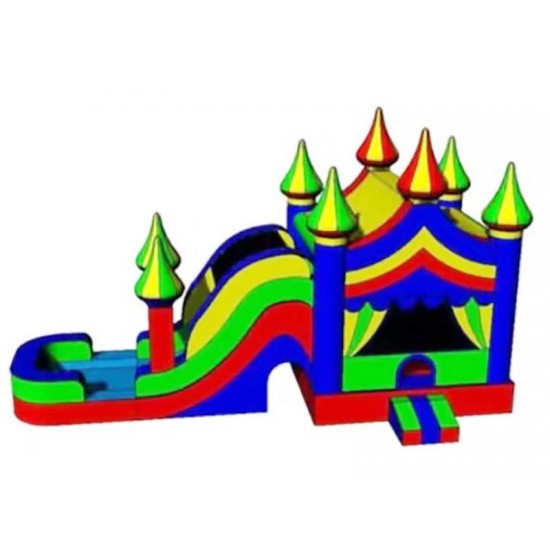 5-in-1 Big Top Lime Carnival Combo Wet/Dry