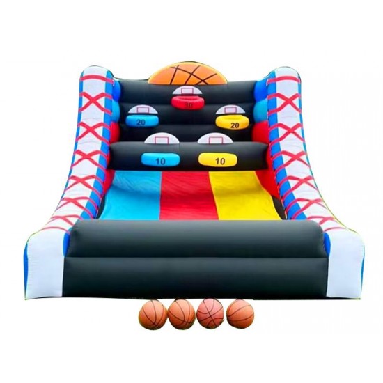 V-infla Inflatable Basketball Hoop Shot Game