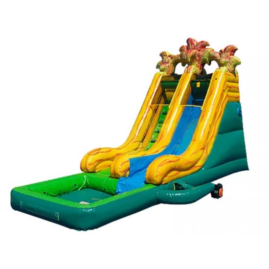 Volcano N' Fire Slide with Detachable Pool