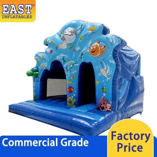 Commercial Bounce House With Slide