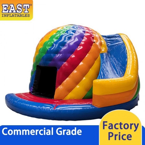 Disco Bounce House With Slide