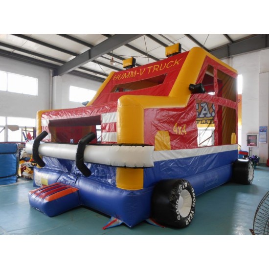 Monster Truck Bouncy Castle