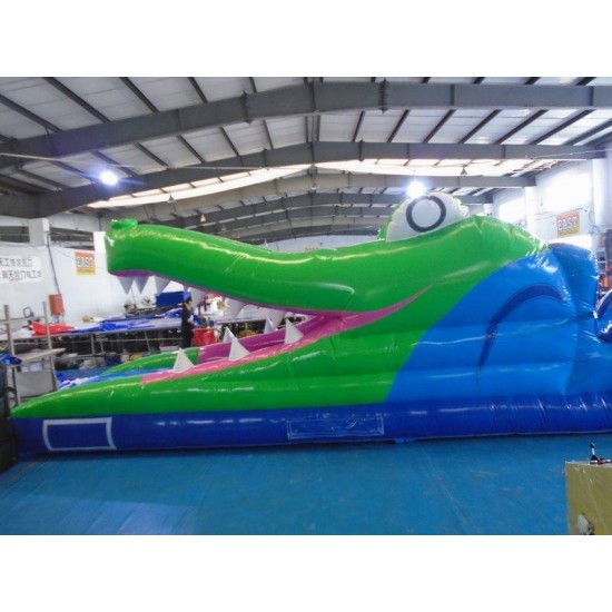 Crocodile Inflatable Water Slide