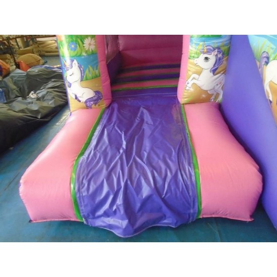 Unicorn Box Jump And Slide