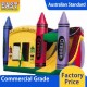 Crayon Inflatable Castle