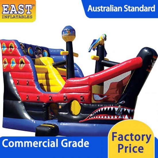 Pirate Ship Combo Bouncy Castle