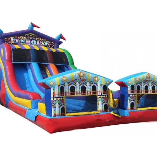 Big Top Carnival Inflatable Slide