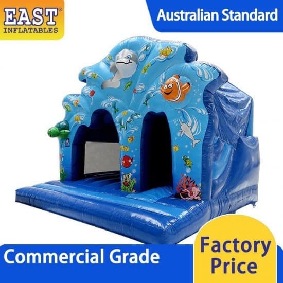 Commercial Bounce House With Slide