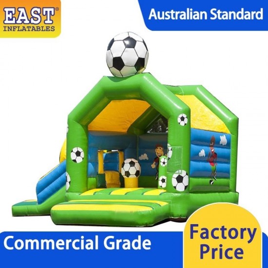 Football Bounce House With Slide
