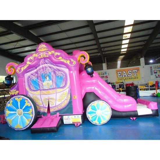 Princess Carriage Bouncy Castle