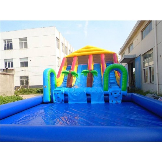 Inflatable Pool Slide