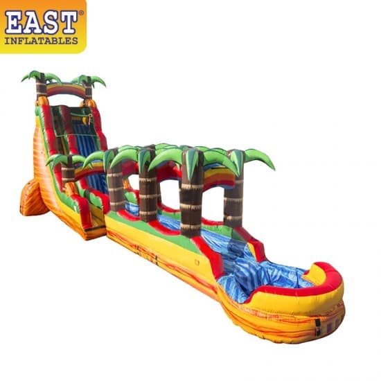 Palm Tree Inflatable Water Slide