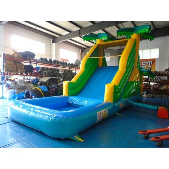 Kids Inflatable Pool With Slide