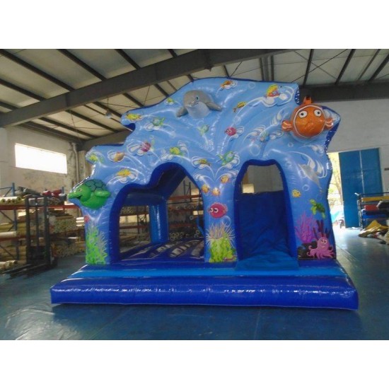 Commercial Jumping Castle With Slide