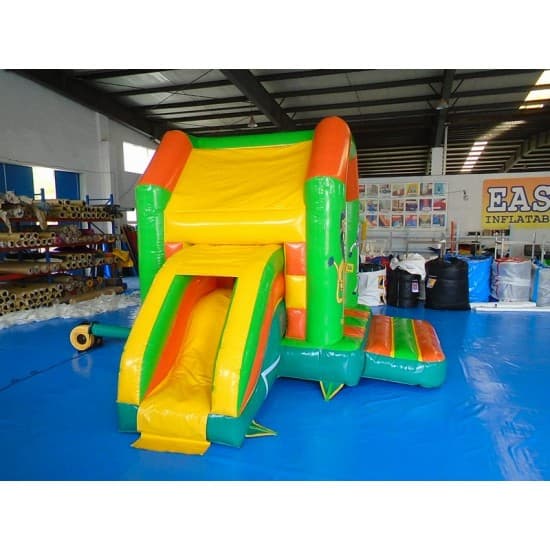 Tobogã Bouncy Inflável Da Selva