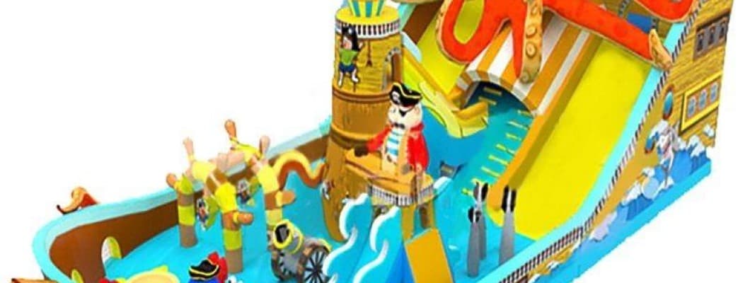 充气城堡游乐园是根据儿童特点设计的新一代娱乐设施
