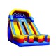 Inflatable Dry Slide 20’ Dual Lane Slide With Front Exits