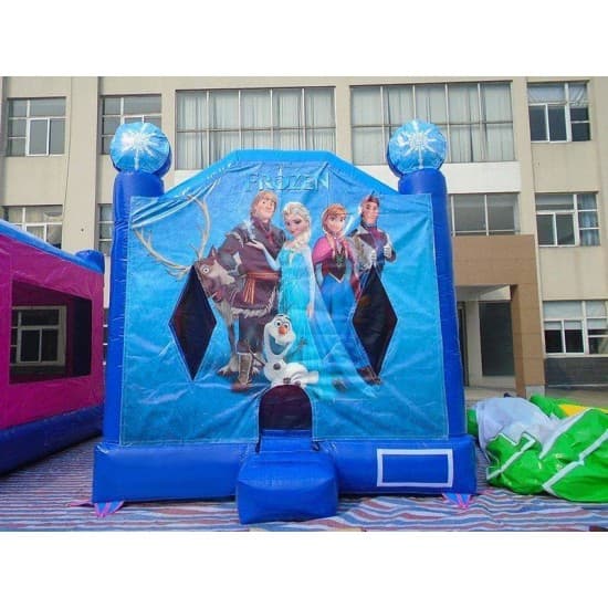 Frozen Moonwalk Bounce House