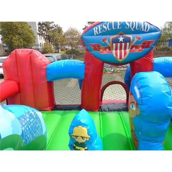 Inflatable Rescue Squad Junior Bounce House