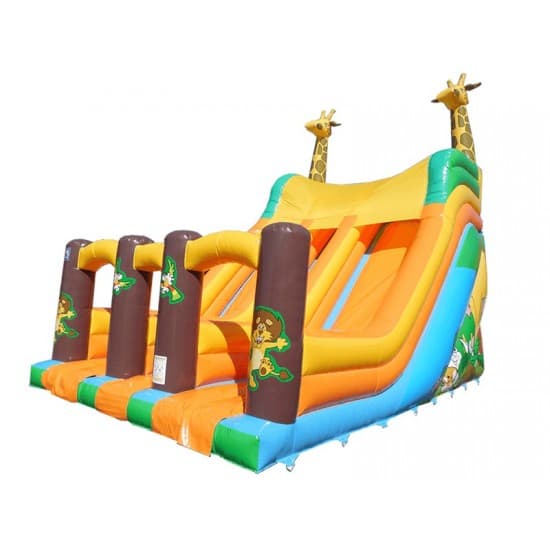 13ft Platform Giraffe Double Slide