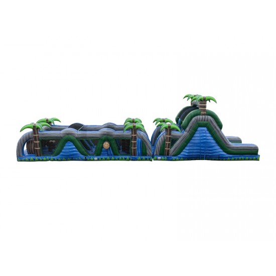 70ft Blue Crush Obstacle Course